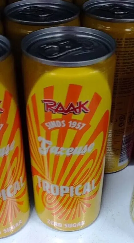 Raak gazeuse TROPICAL