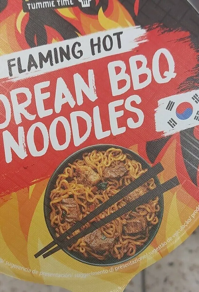 Korean bbq noodles