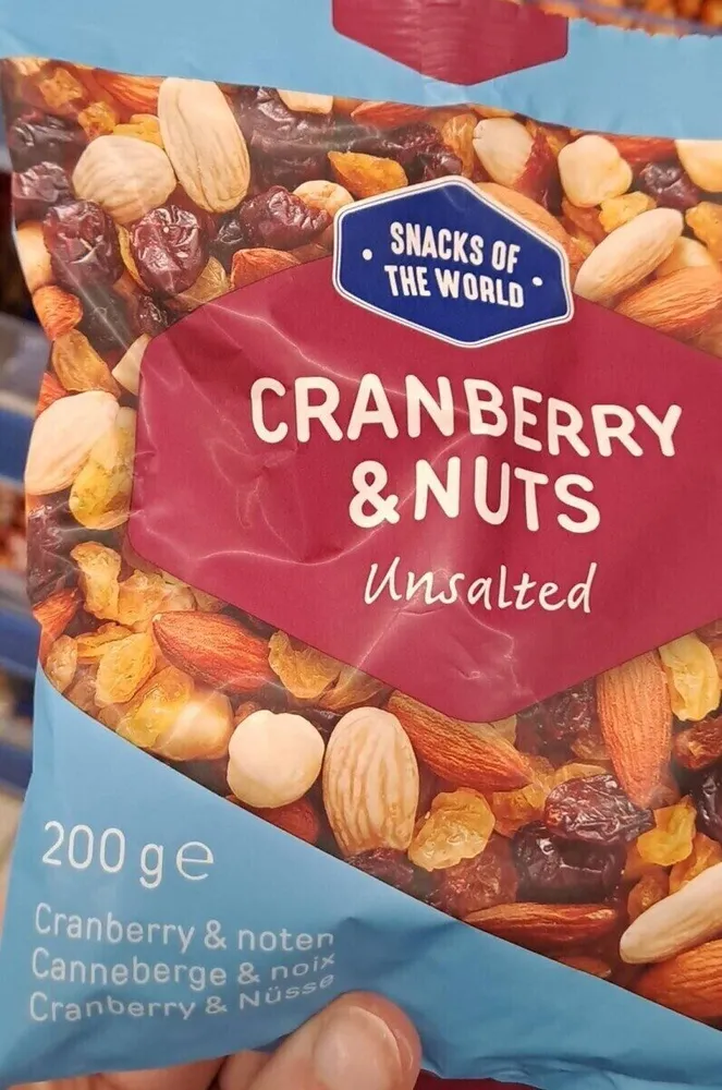Cramberry and nuts