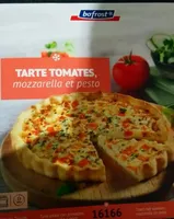 Tarte tomate mozzarella et pesto