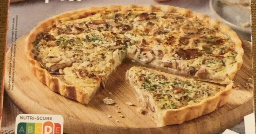 Tarte aux champignons