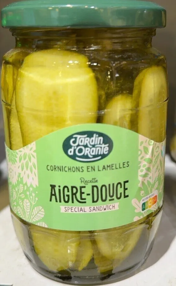 Cornichons en lamelles
