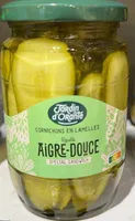 Cornichons en lamelles