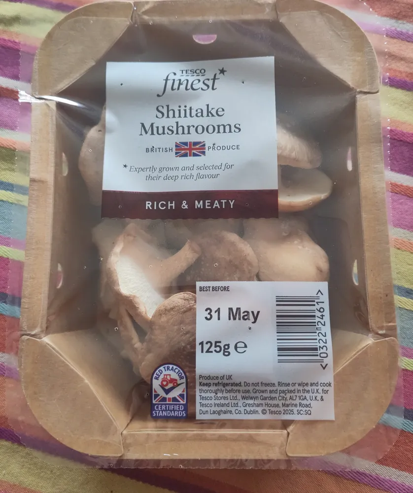 Shiitake mushrooms
