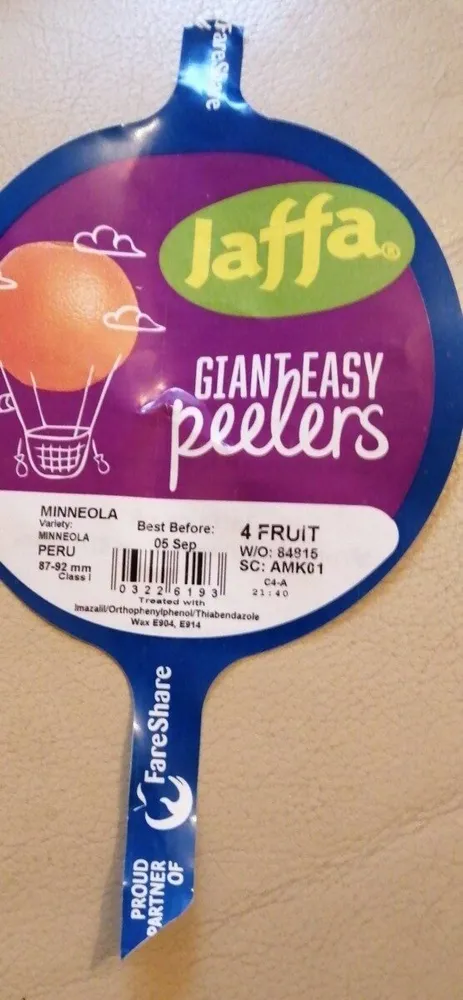 Giant easy peelers oranges