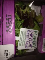 Peppery babyleaf rocket salad