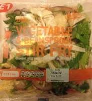 Vegetables & Beansprout stir fry