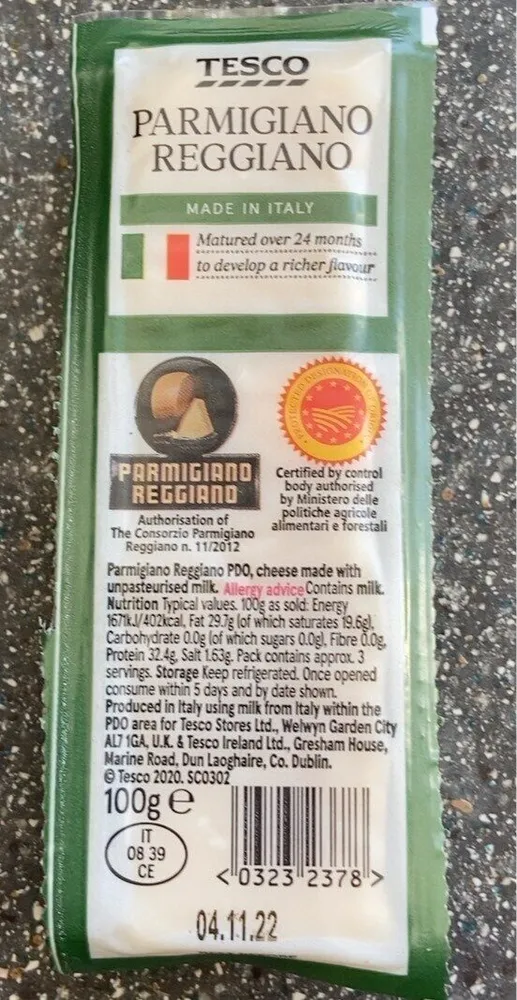 Tesco Parmigiano Reggiano