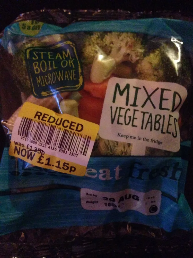 Mixed vegetables