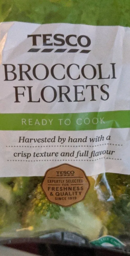 Broccoli florets