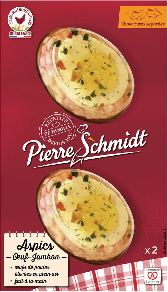 Aspic Oeuf jambon