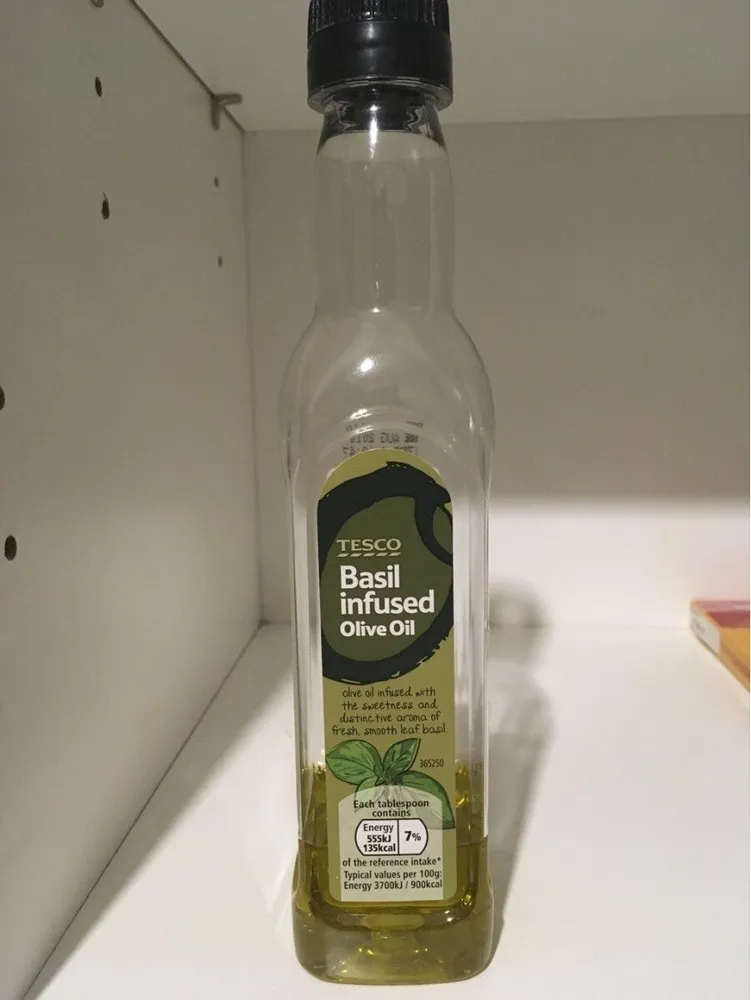 Basil infused Olive Oil