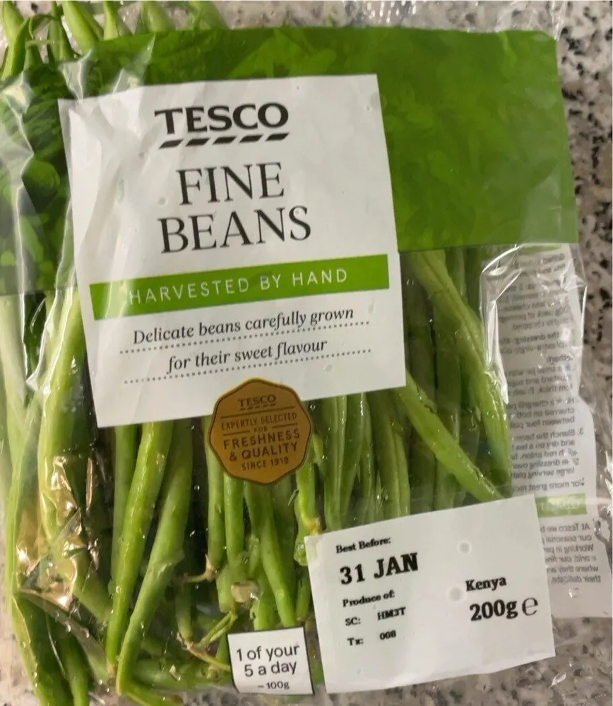 Fine beans