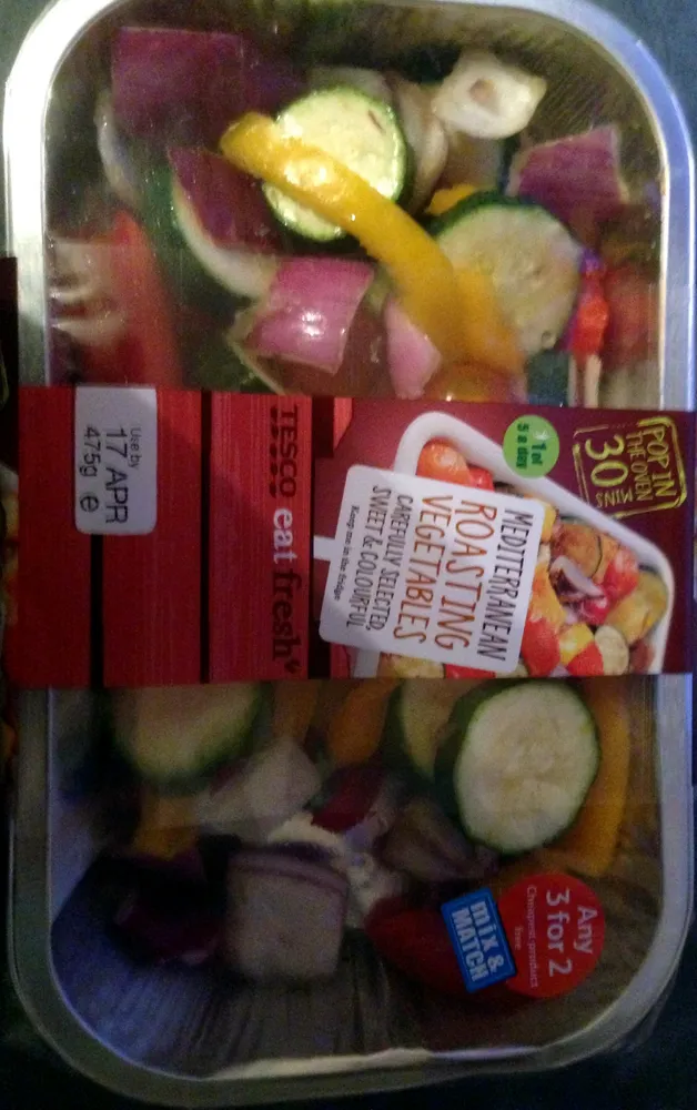 Mediterranean roasting vegetables