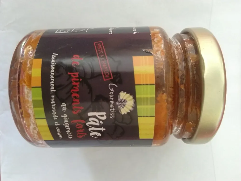 Pâte de piments forts au gingembre