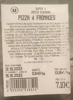 Pizza 4 fromages