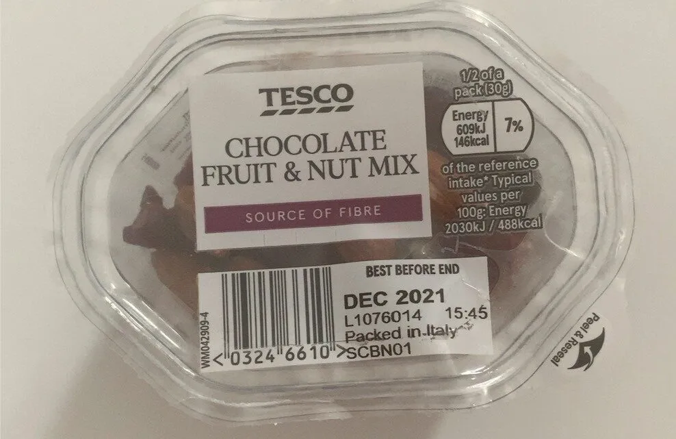 Chocolate Fruit & Nut Mix