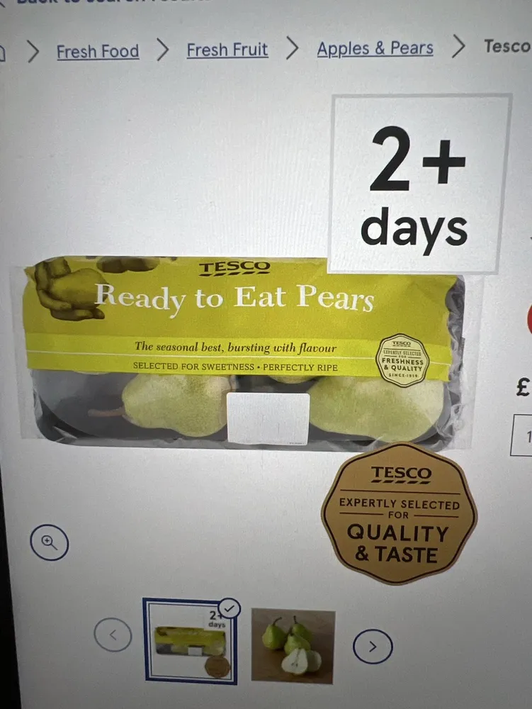 Seasonal pears