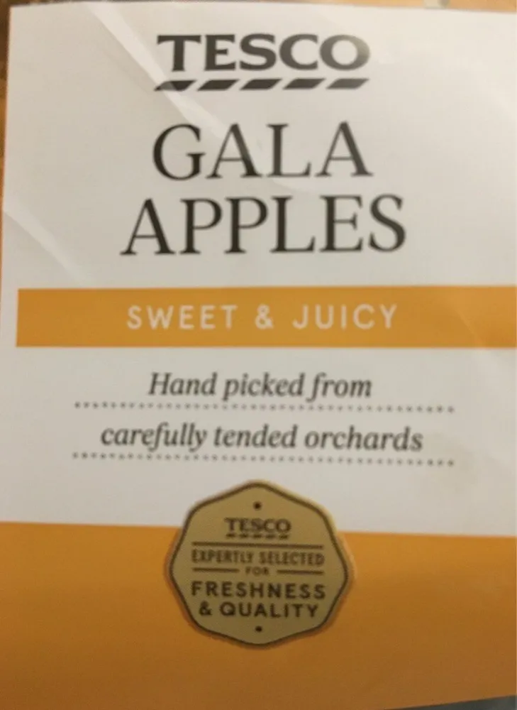 Tesco Gala Apples