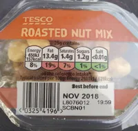 Roasted nut mix
