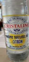 Cristaline aromatisée au citron