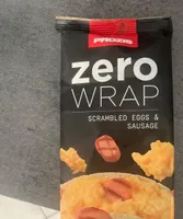 Zero wrap egg & sausage