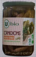 Cornichons bio aigre doux