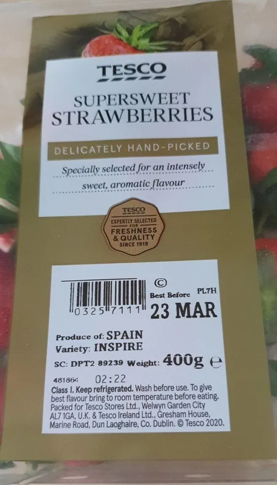 Supersweet strawberries