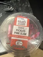 Pickled pink slaw