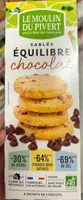 Sablés équilibre chocolat