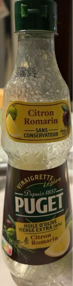 Vinaigrette légère citron romarin