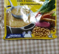 Sopa de cocido con fideos finos