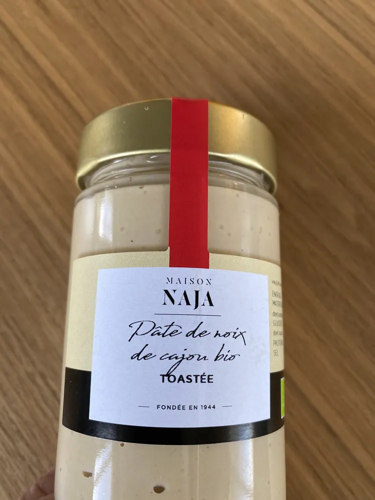 Pate de noix de cajou