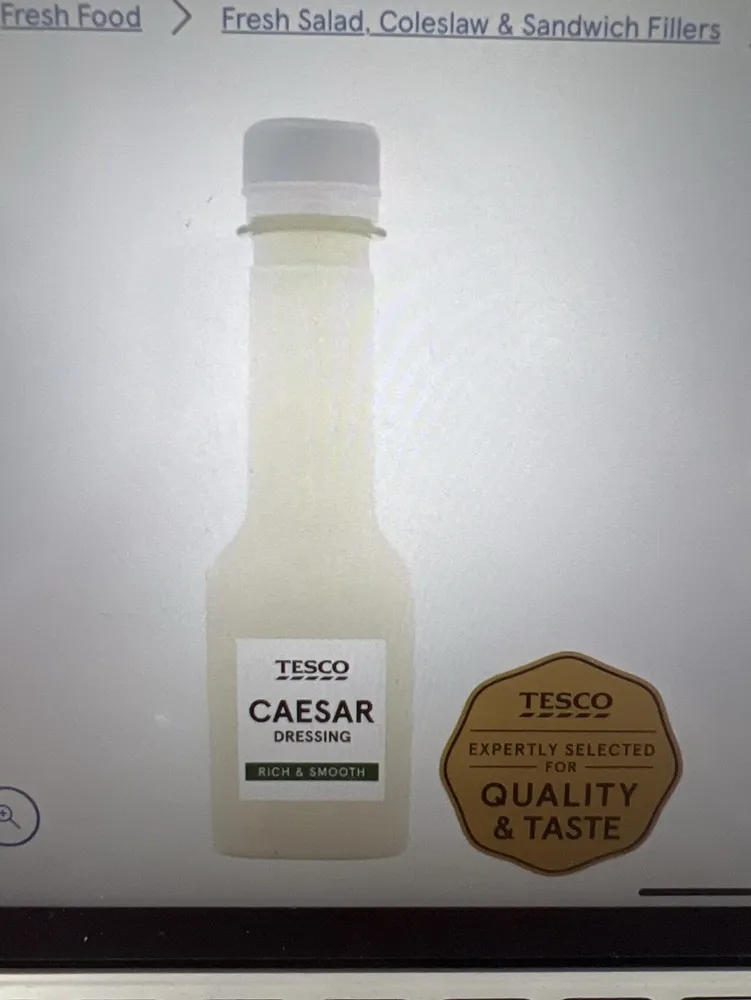 Caesar salad dressing