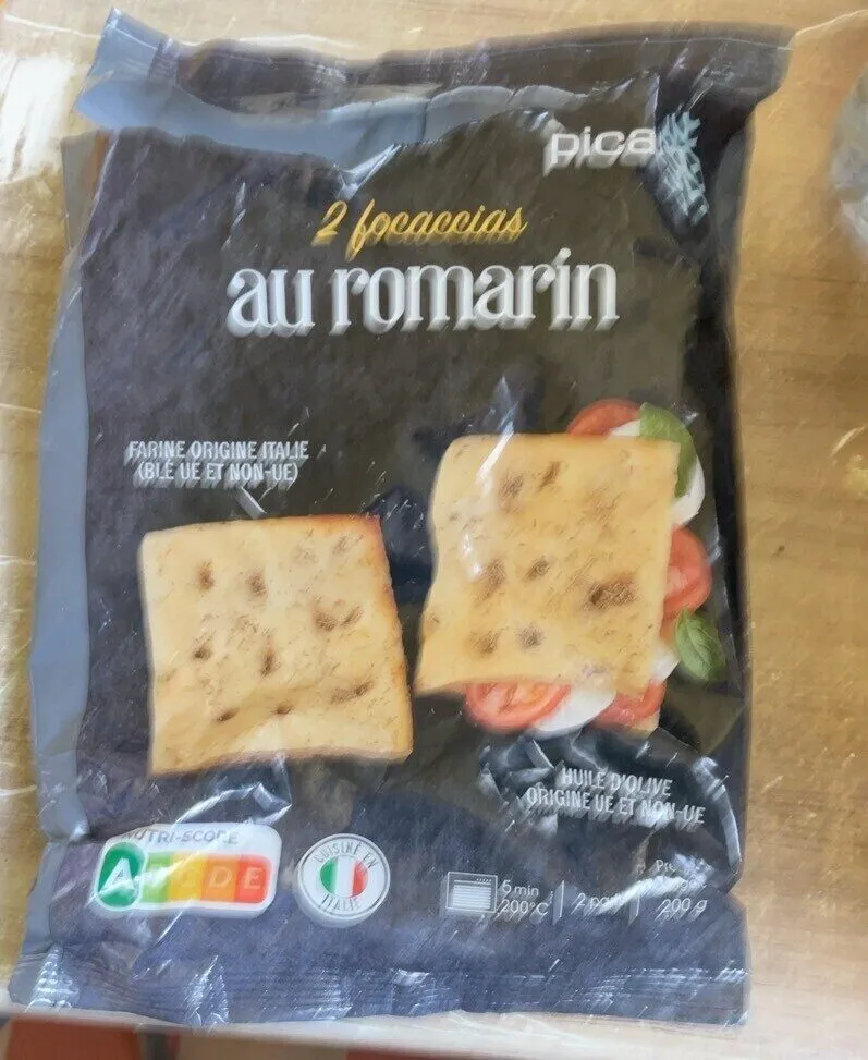 2focaccias au romarin
