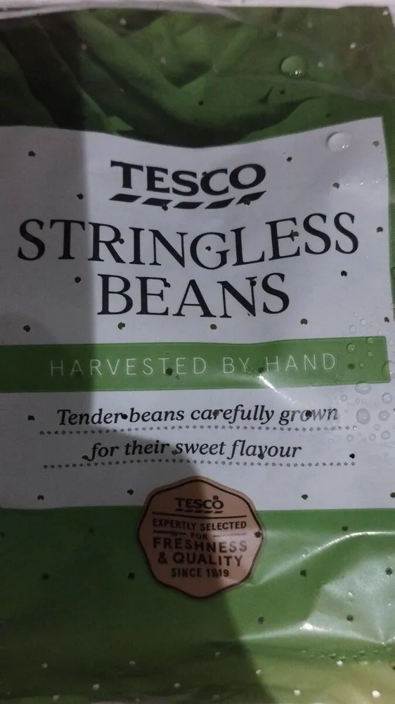 Stringless beans