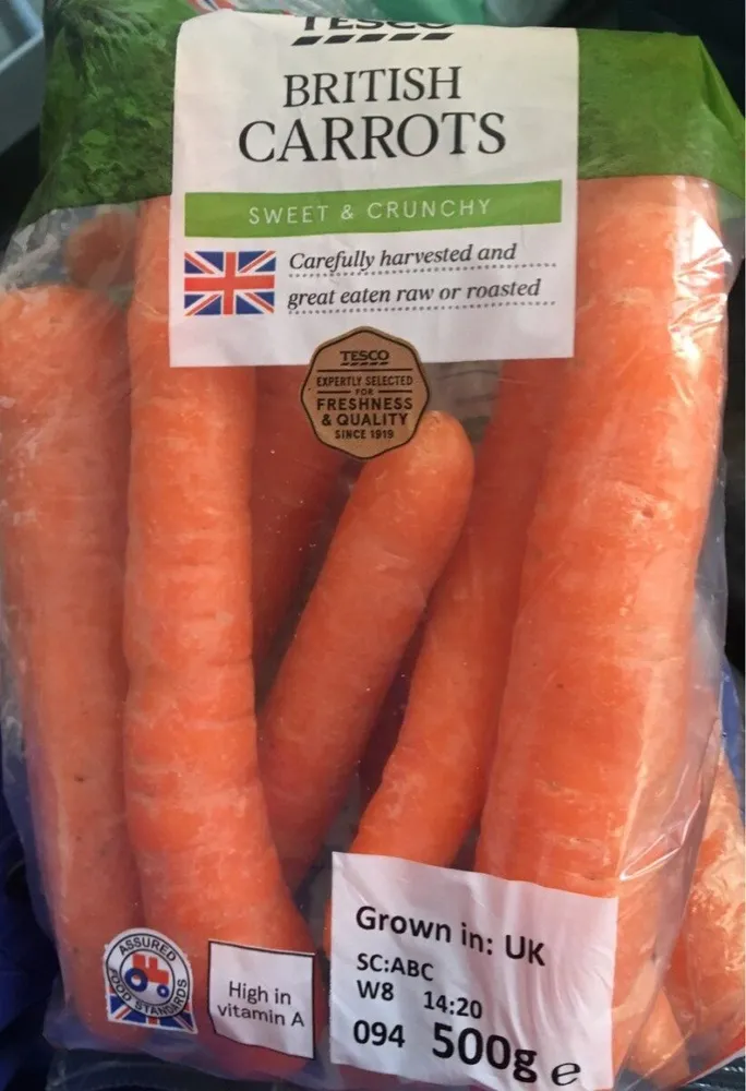 British carrots