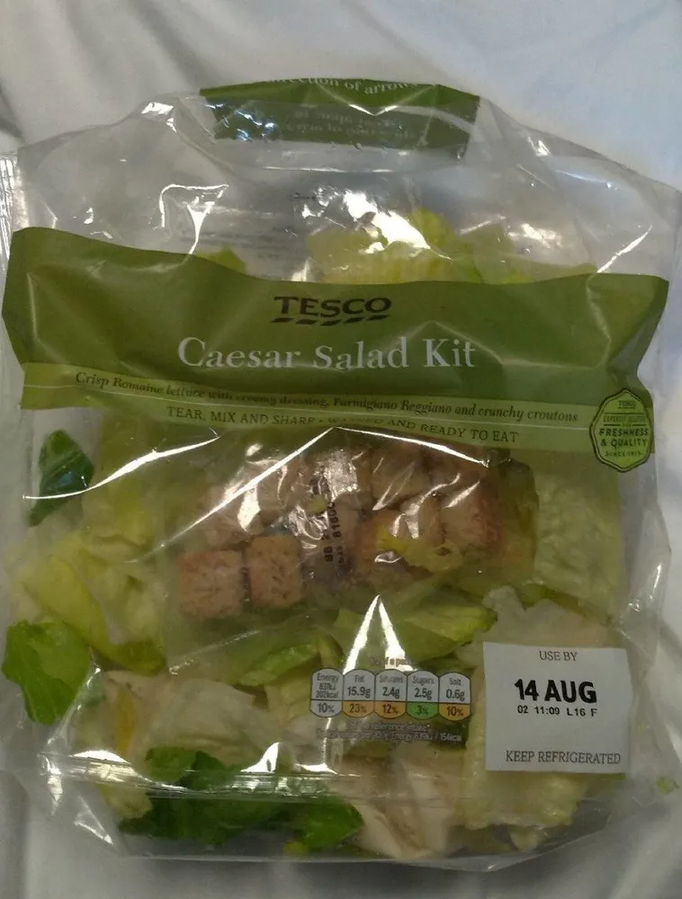 Tesco Ceasar Salad Kit