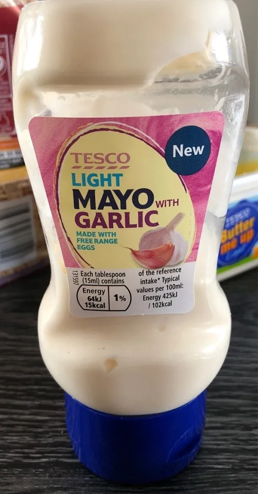 Mayonnaise light a l'ail