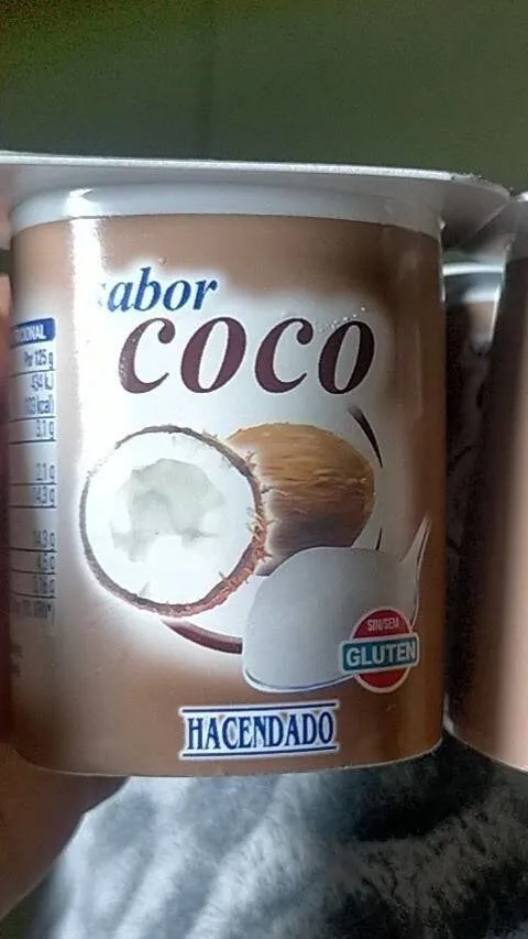 Yogur de coco