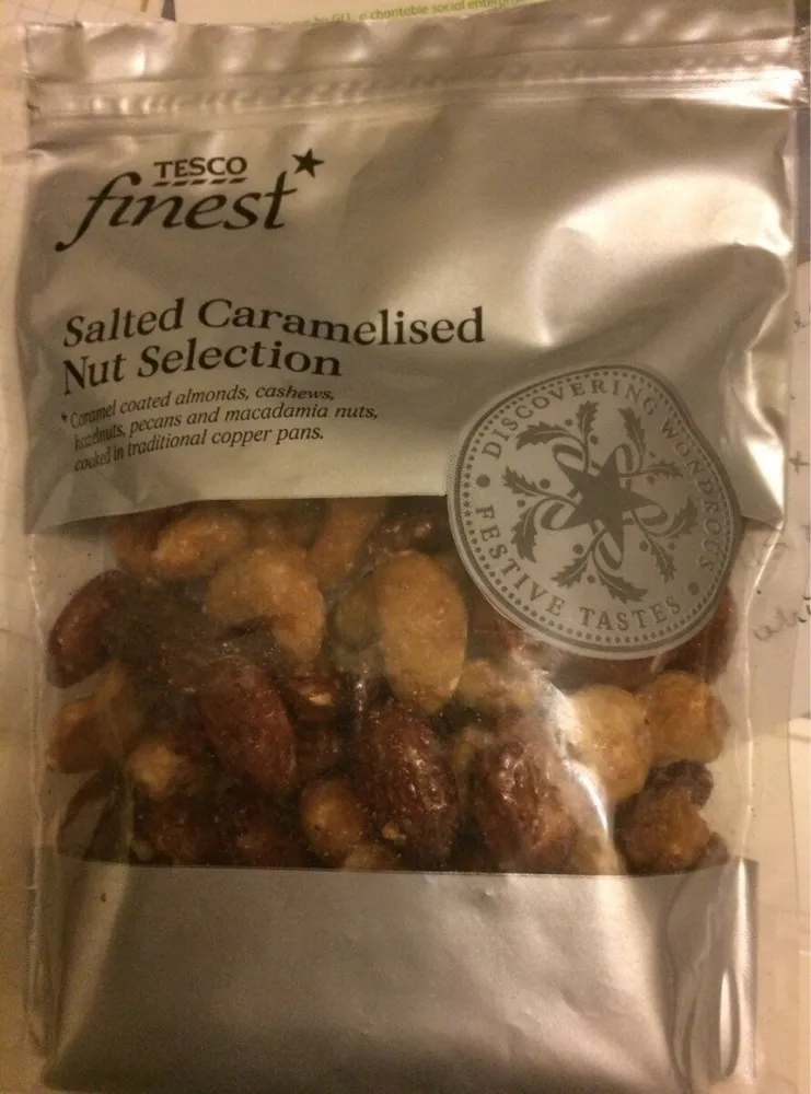 Salted Caramelised Nut Selection