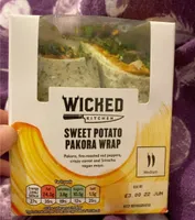 Sweet Potato Pakora Wrap