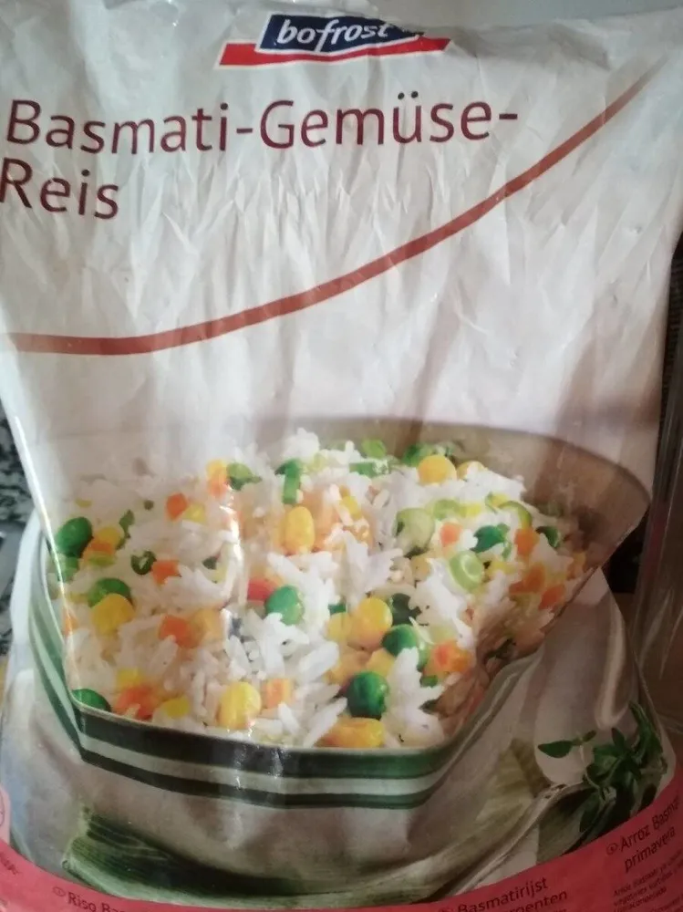 Arroz Basmati primavera Gemüse -Reis