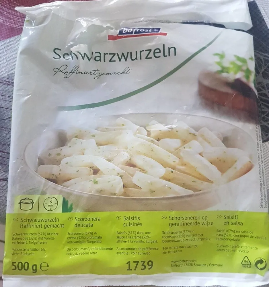 Salsifis cuisinés