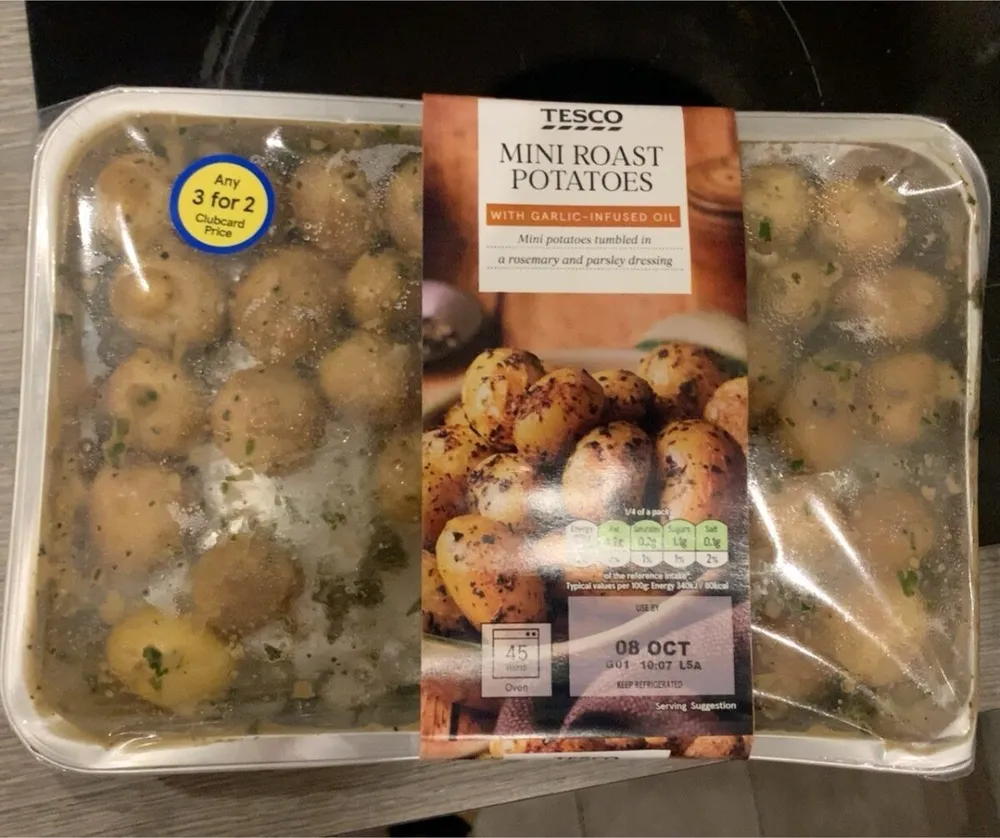 Mini roast potatoes
