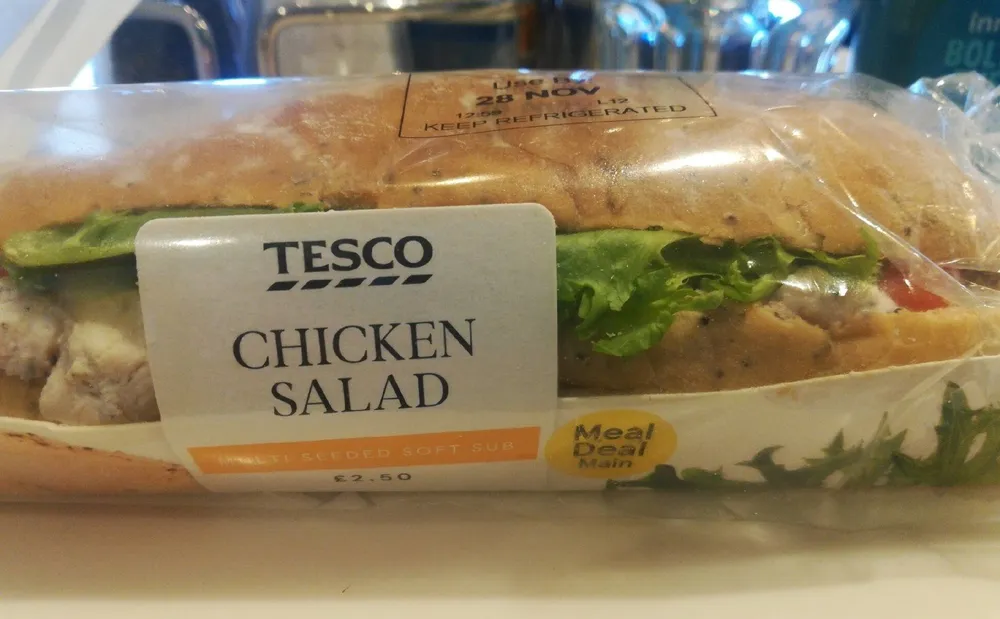 Chicken salad multi seeded sub