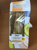 Tesco roast chicken & avocado