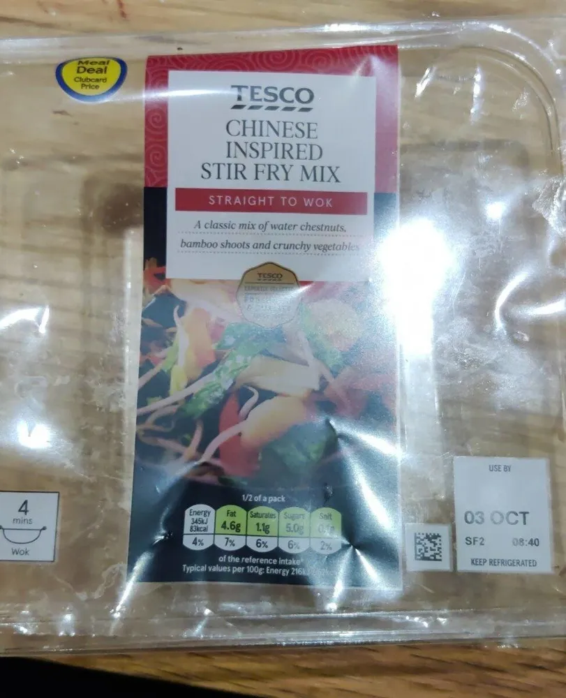 Chinese inspired stir fry mix