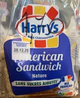american sandwich nature sans sucres ajoutés