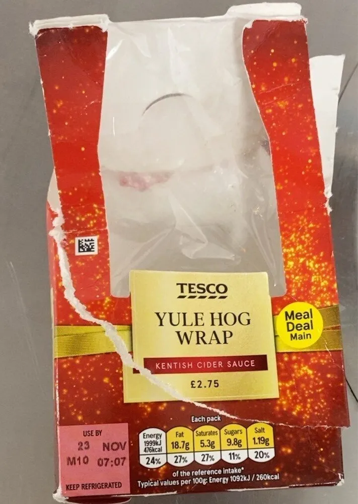 Yule hog wrap